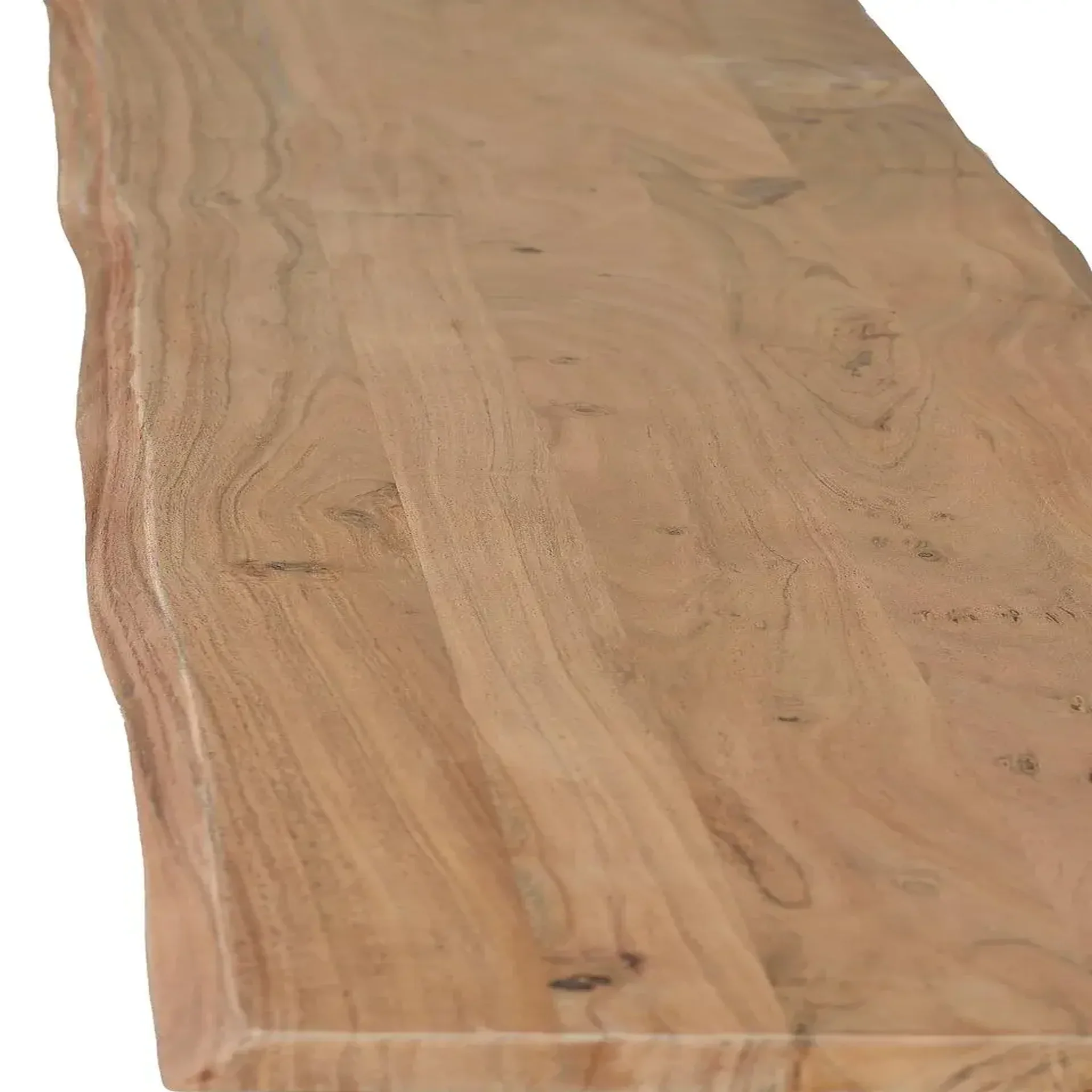 Voir la diapositive 3 : GINER Y COLOMER SL Banc en bois d'acacia 180 cm style rustique moderne
