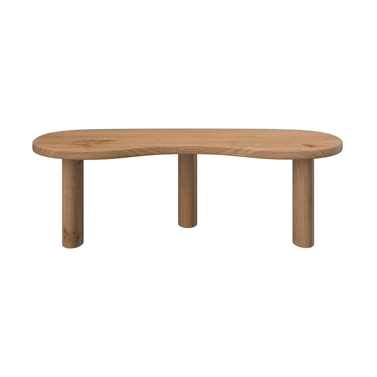 Rendez vous déco Table basse organique en bois massif de mindi-Brandan