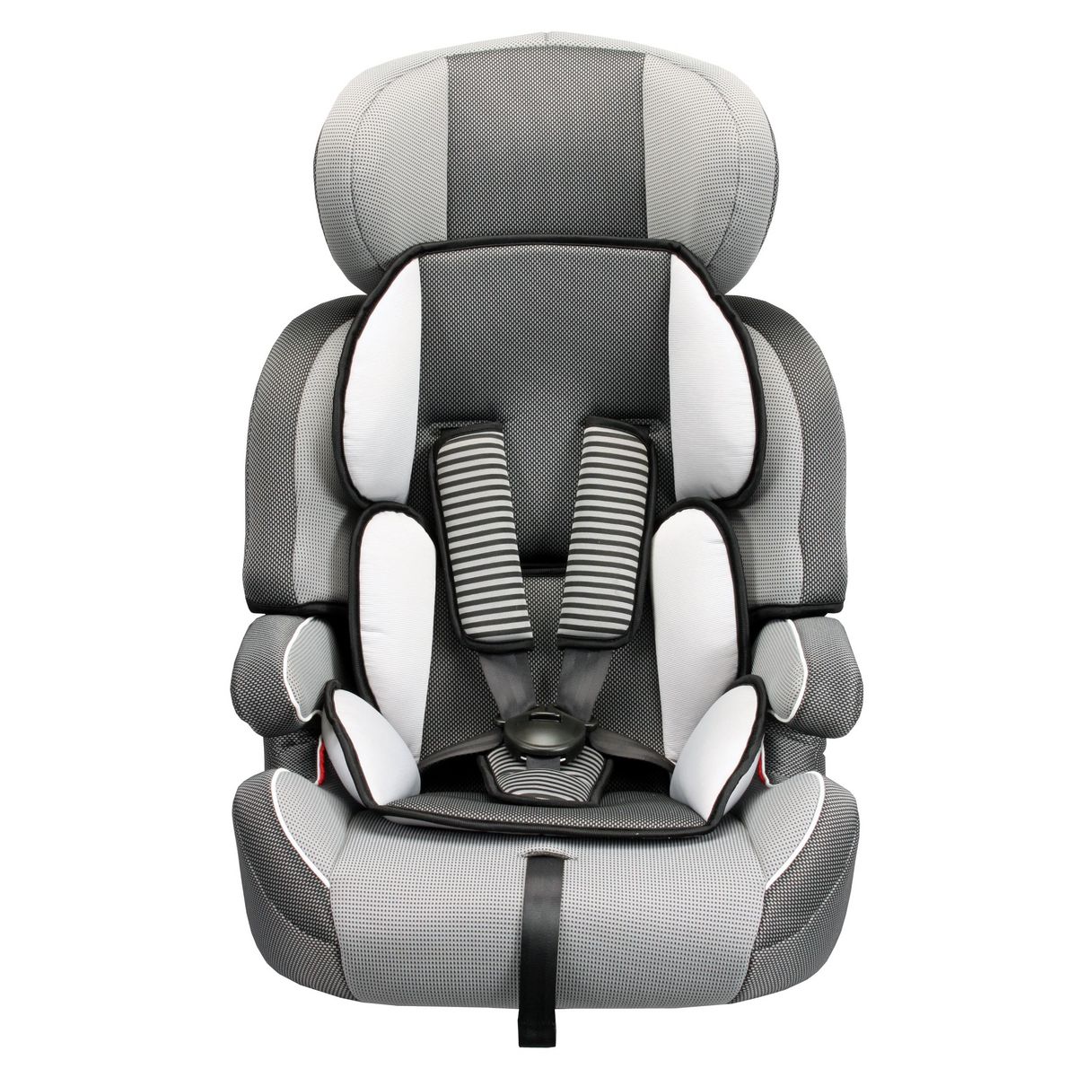 BAMBISOL Rehausseur auto, groupe 1/2/3, évolutif - Gris rayé