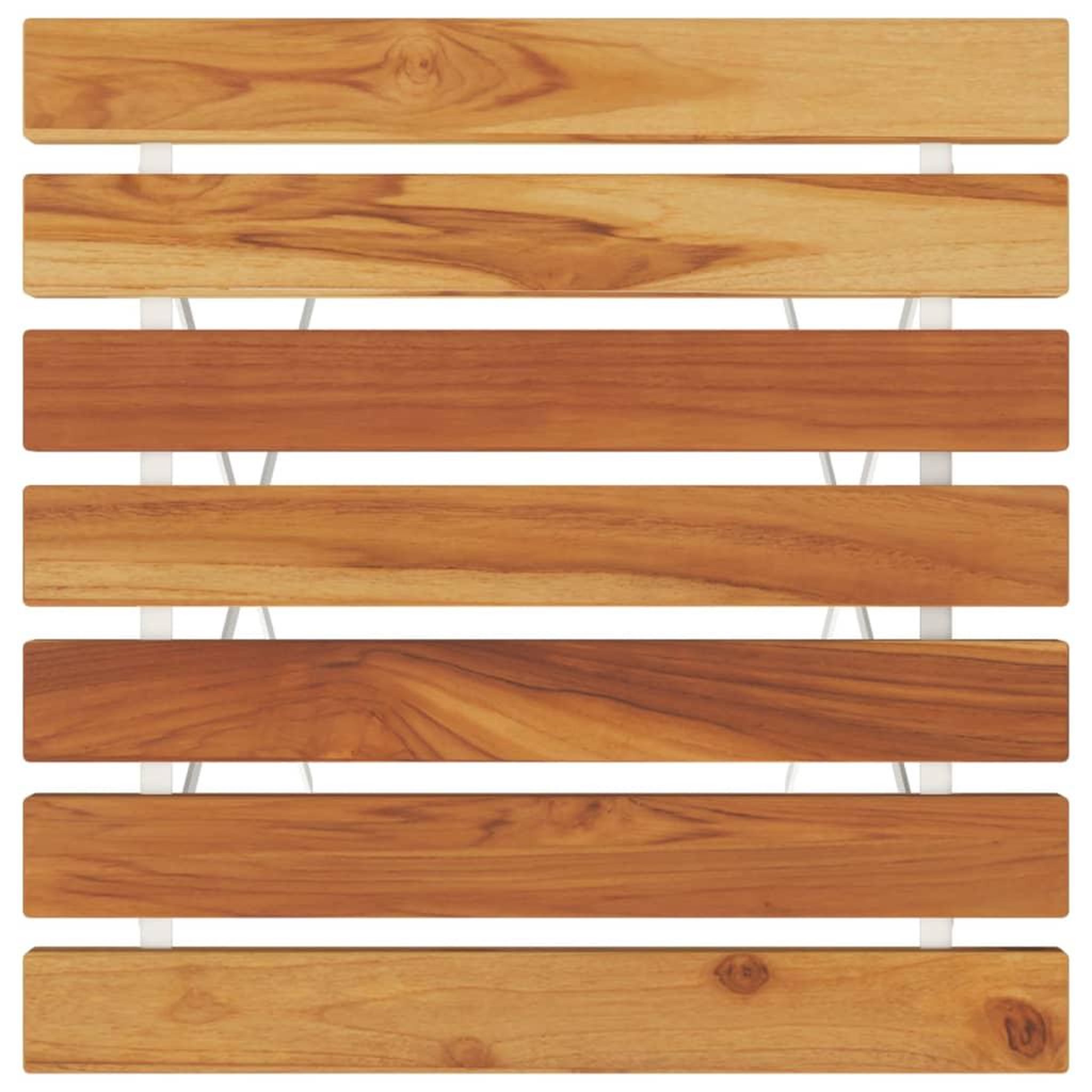 Voir la diapositive 5 : VIDAXL Table de bistro pliante 55x54x71cm Bois acacia solide et acier