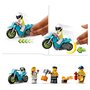 Voir la diapositive 6 : LEGO City 60357 - Le défi de cascade : les cercles de feu, Jouet Moto de Cascadeur avec Camion et Minifigurines