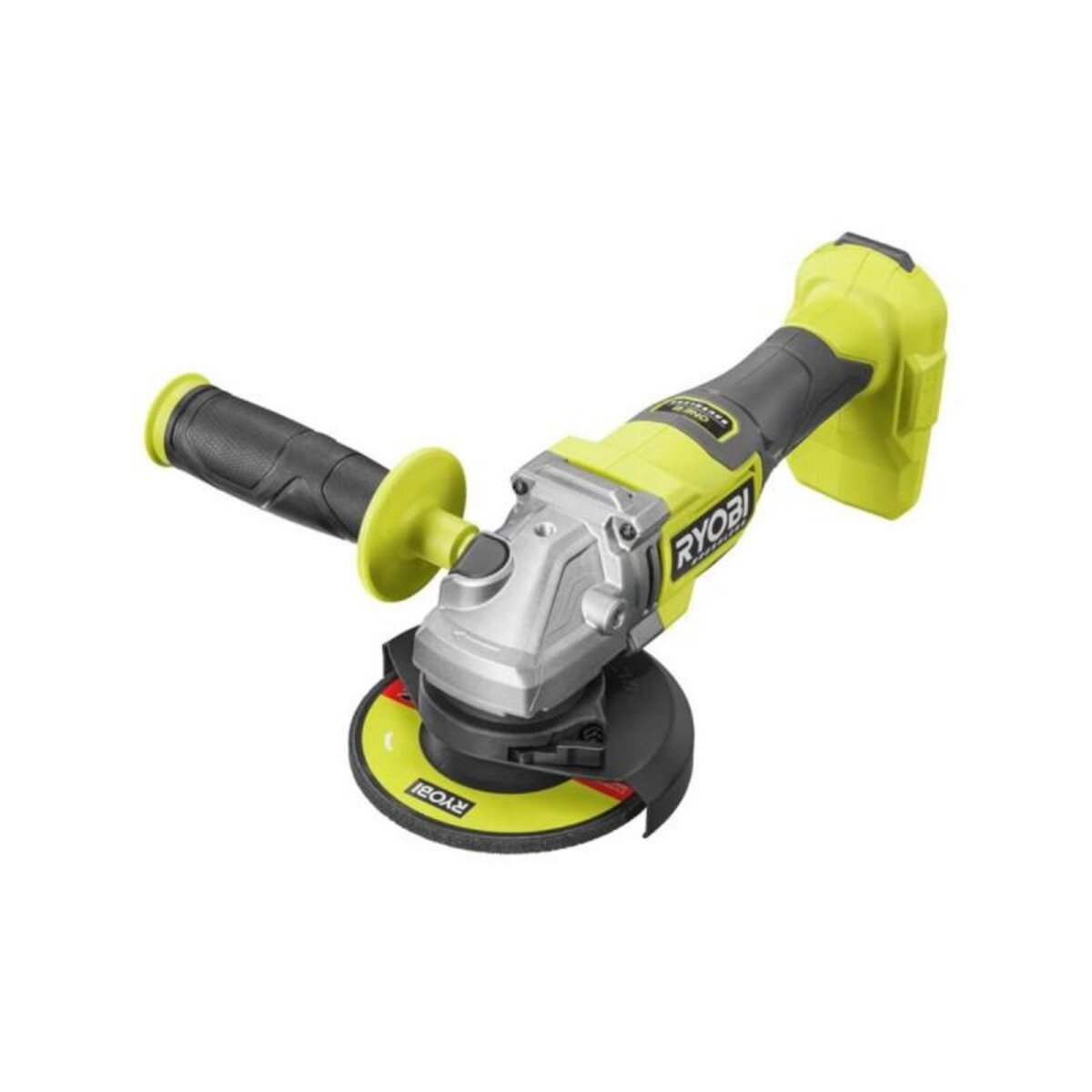 Ryobi Meuleuse d'angle Brushless 18V RYOBI - 125mm - Sans batterie ni chargeur - RAG18BL-0