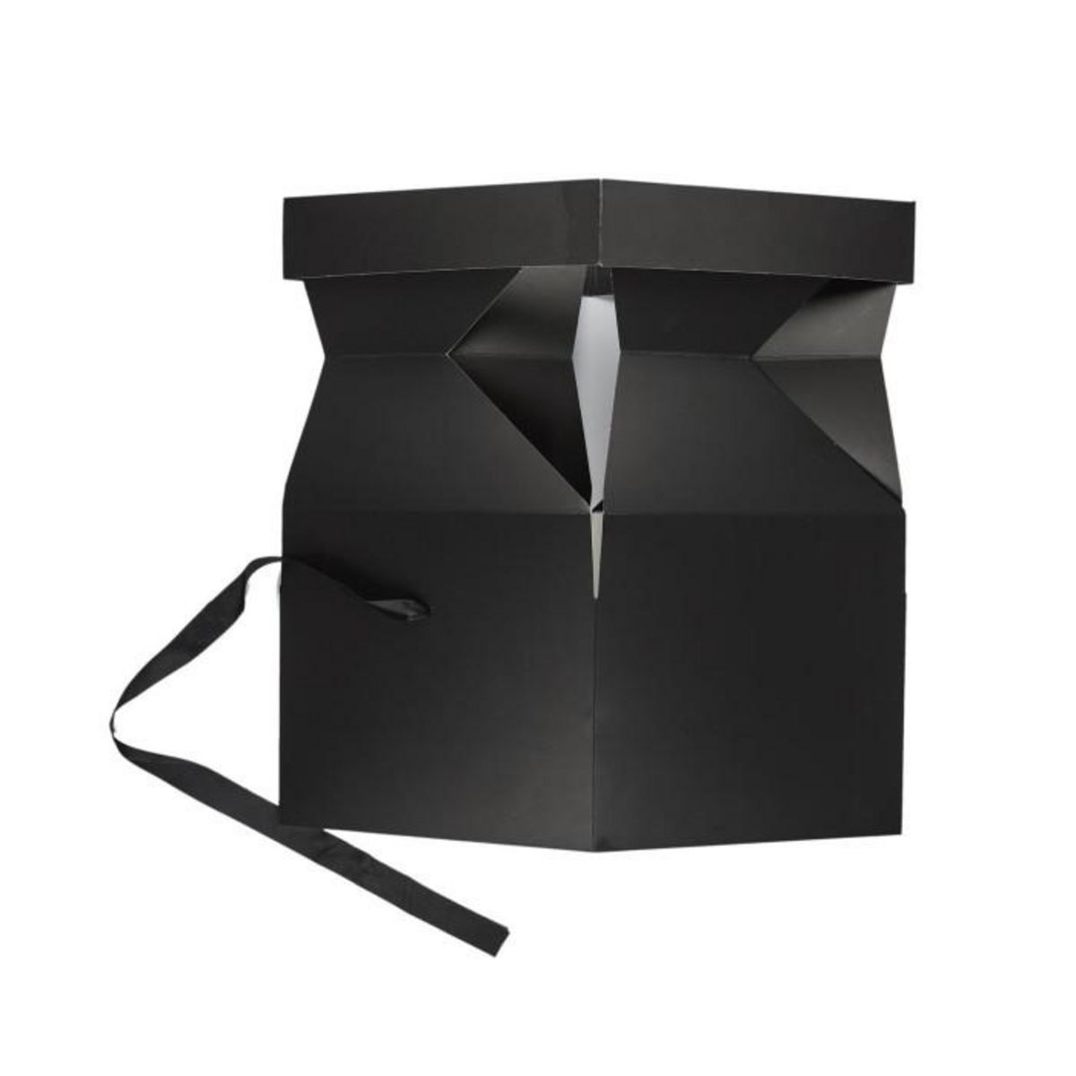 Paris Prix Boîte Cadeau Pliable  Festif  20cm Noir