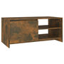 Voir la diapositive 2 : VIDAXL Table basse Chene fume 102x50x45 cm Bois d'ingenierie