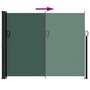 Voir la diapositive 5 : VIDAXL Auvent lateral retractable vert fonce 160x300 cm