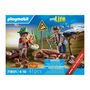 Voir la diapositive 5 : PLAYMOBIL Jeu de construction Playmobil Set Chercheurs et fossiles de dinosaures