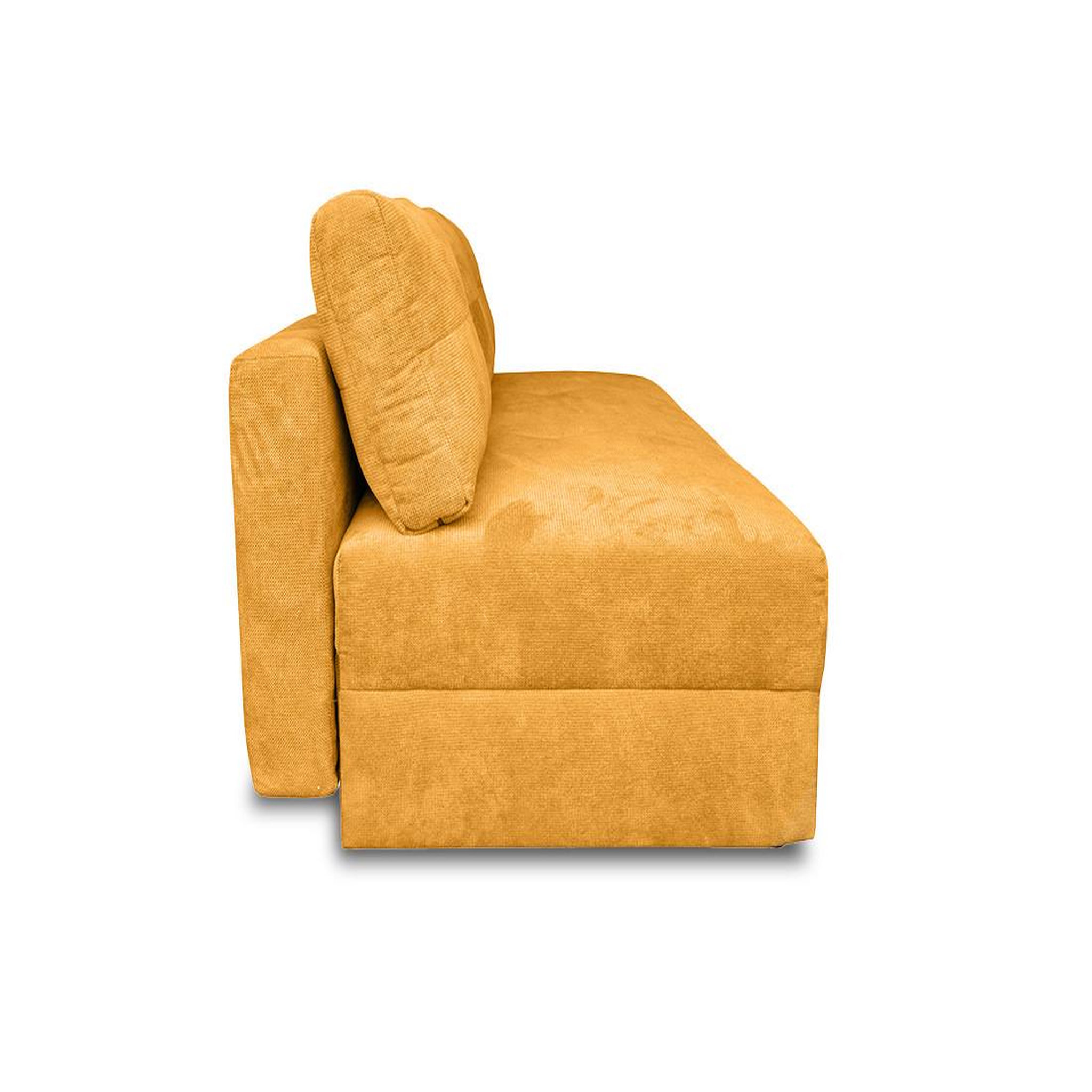 Voir la diapositive 6 : BEST MOBILIER Lucina - canapé droit 3 places - convertible avec coffre - en velours