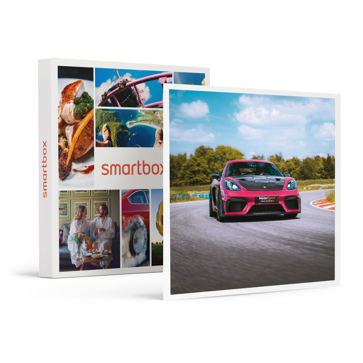 Smartbox Stage de pilotage : 2 tours sur le circuit de Vaison en Porsche 718 Cayman GT4 RS - Coffret Cadeau Sport & Aventure