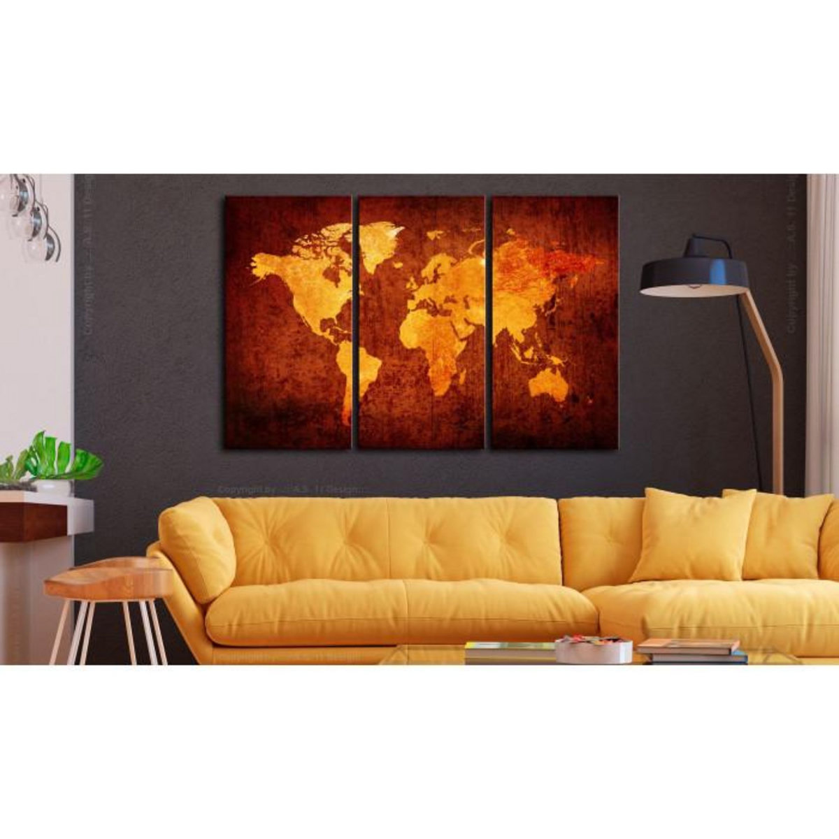 Paris Prix Tableau Imprimé  World of Orange