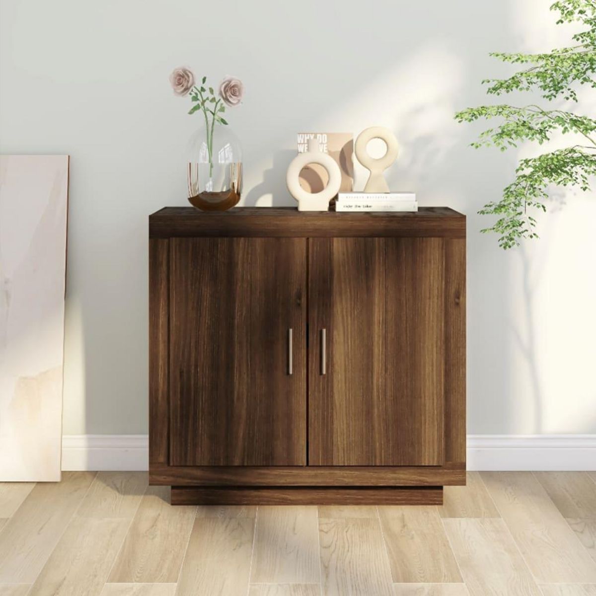 VIDAXL Buffet Chene marron 80x40x75 cm Bois d'ingenierie