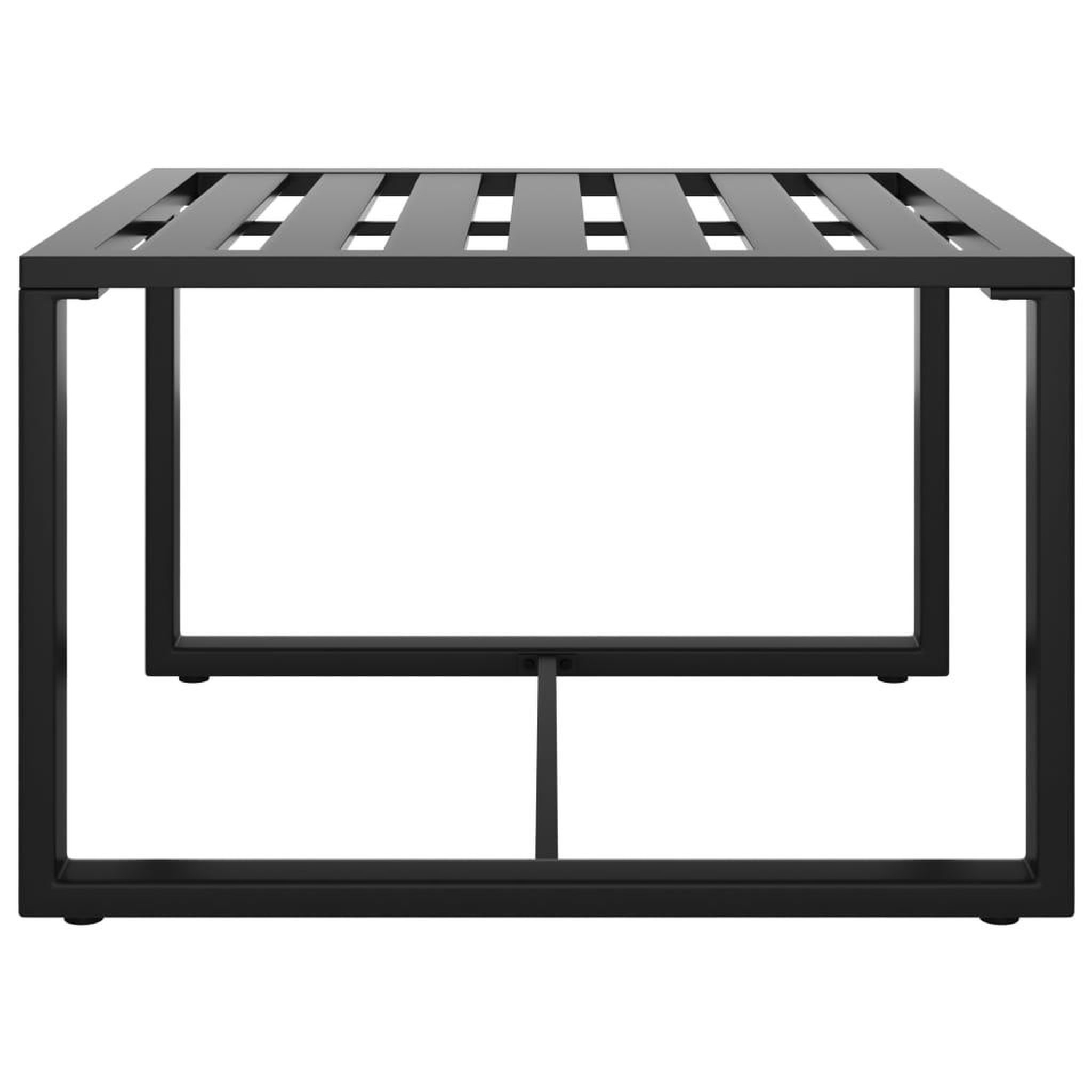 Voir la diapositive 2 : VIDAXL Table basse Aluminium Anthracite