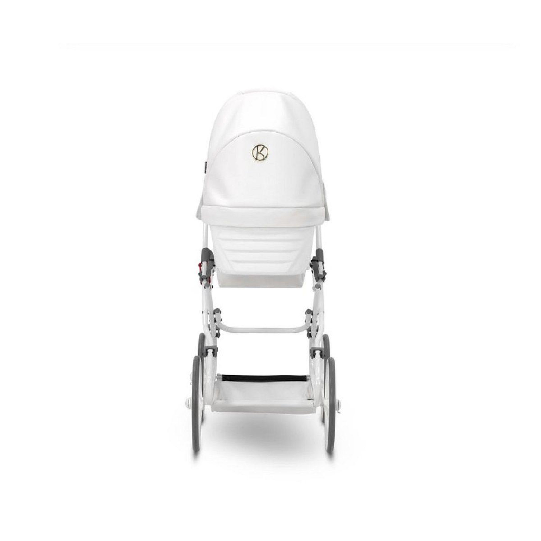 Voir la diapositive 3 : KUNERT Poussette poupée blanc perle - eco - cadre blanc