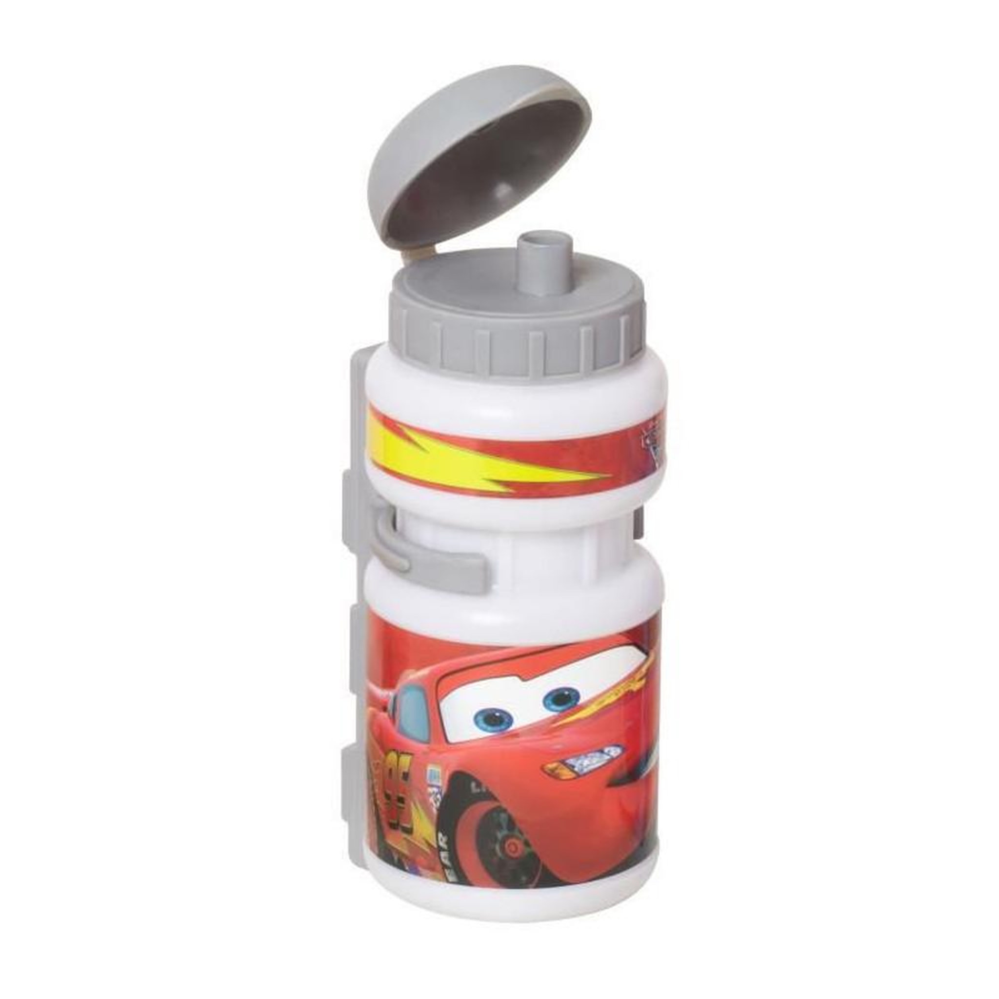 STAMP CARS Bidon + Porte Bidon gourde enfant - Disney