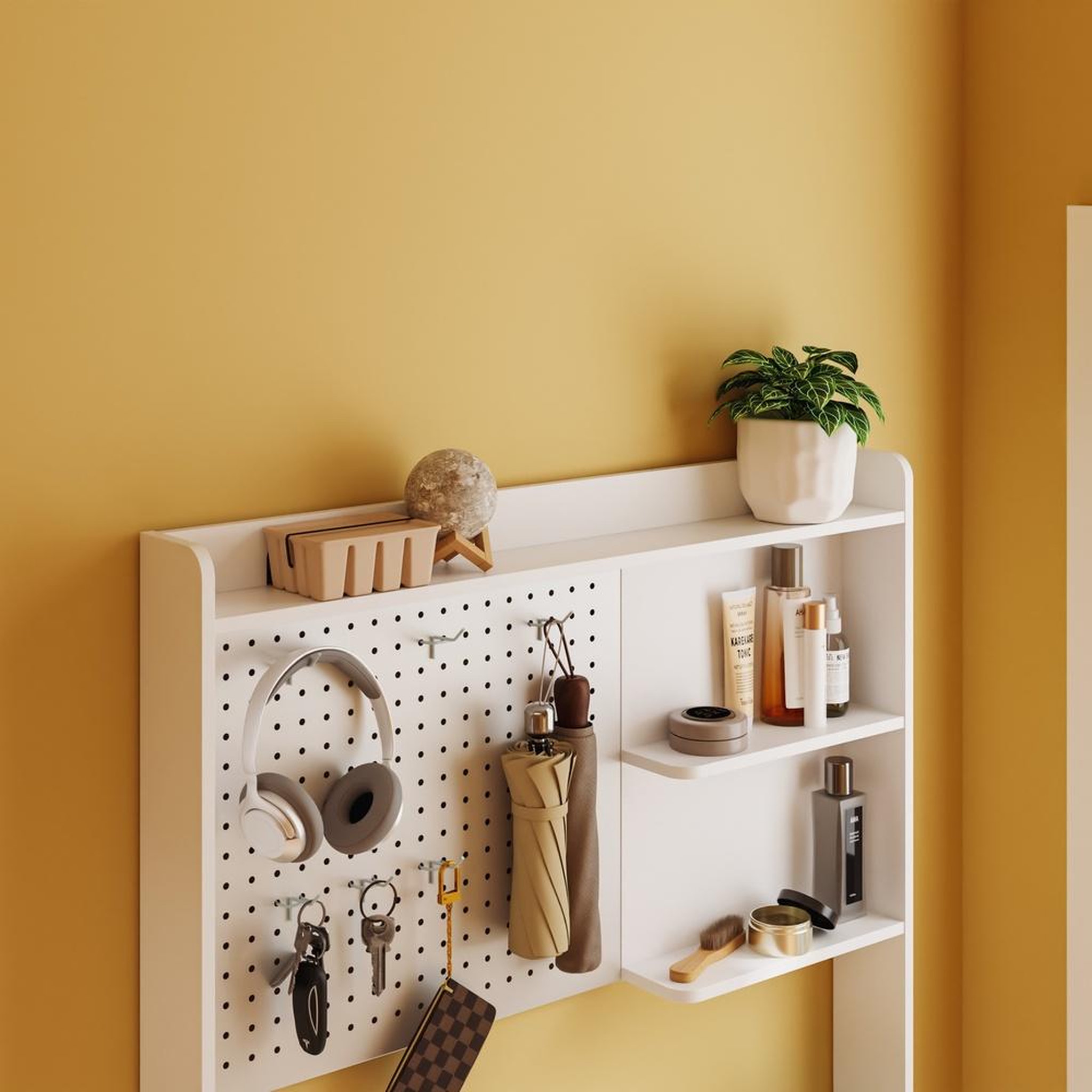 Voir la diapositive 5 : SOBUY Armoire à chaussures blanc 12 paires étroite 14 cm 3 tiroirs basculants 1 porte