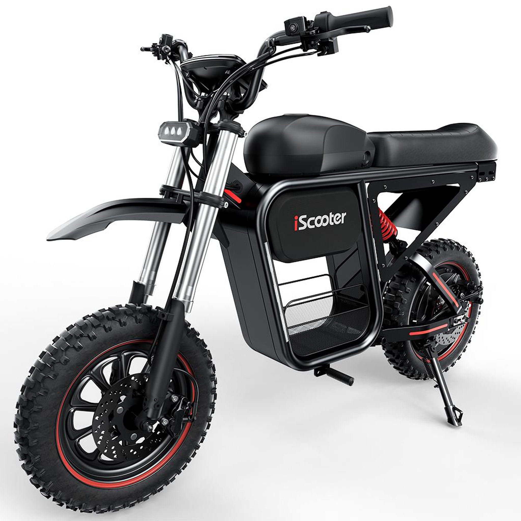 ISCOOTER Trottinette électrique iScooter DX5 Max, 52 V 20 Ah, pneus tout-terrain 17 , noir