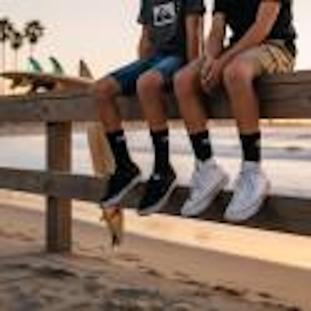 QUIKSILVER Quiksilver Pack de Chaussettes Enfant Crew – Lot 6 Paires Sport Cushioned