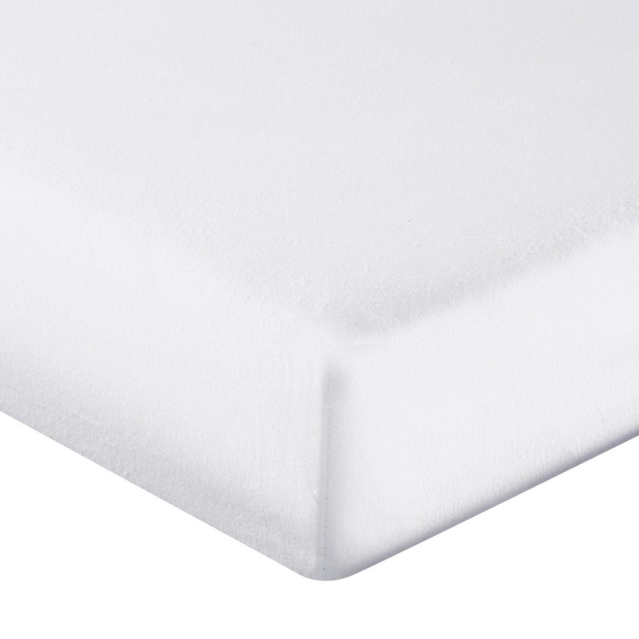 Sensei Maison Protège matelas imperméable en coton bonnet 30 cm PROTECT. Coloris disponibles : Blanc