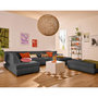 Voir la diapositive 1 : LISA DESIGN Vermont - canapé panoramique d'angle gauche - 7 places - convertible avec coffre - en velours côtelé