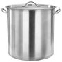 Voir la diapositive 2 : VIDAXL Marmite 71 L 45x45 cm Acier inoxydable