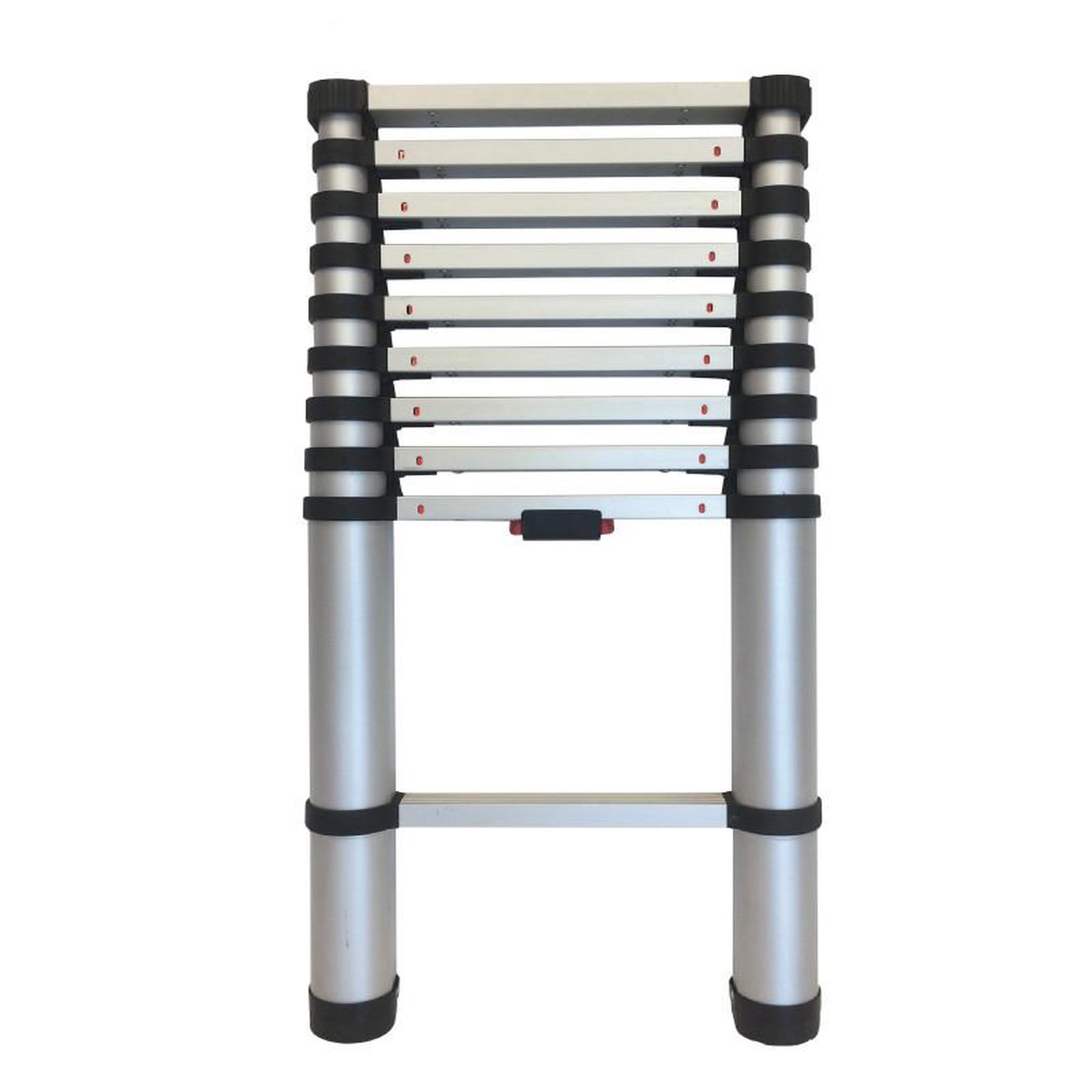 HAILO Echelle télescopique pliable 10 échelons 2,9m/3,75m en aluminium selekta