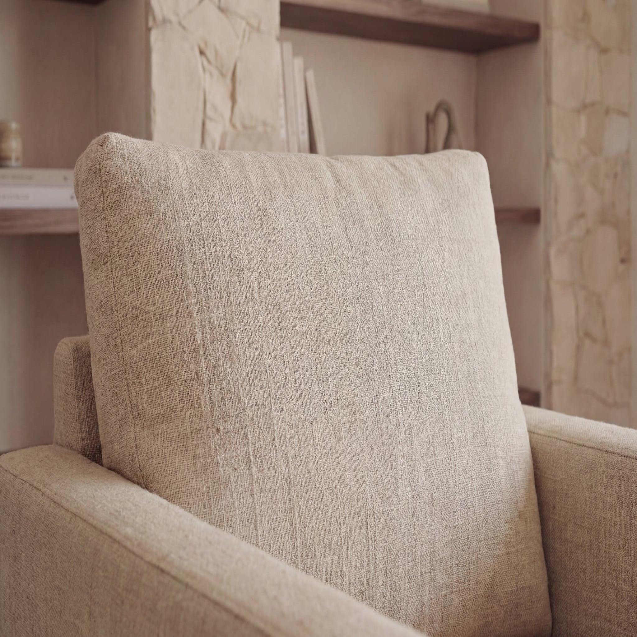 Voir la diapositive 6 : CASANOVA PARIS Leonie - fauteuil tissu chenille déhoussable