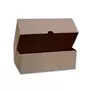 SCRAPCOOKING 2 boîtes pour 6 cupcakes 17 x 25 x 8,5cm
