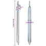 Voir la diapositive 6 : VIDAXL Piquets de tente 24pcs en forme de V 25cm Ø20mm acier galvanise