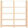 Voir la diapositive 4 : VIDAXL Etageres de rangement a 5 niveaux 3pcs 170x38x170 cm Pin 500 kg