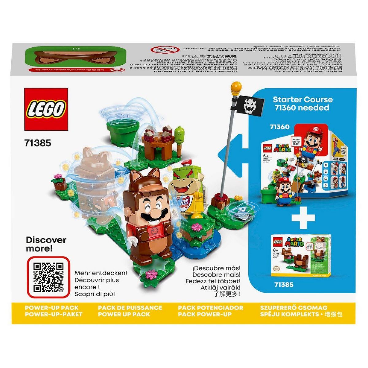 LEGO Super Mario 71385 Pack de Puissance Mario tanuki