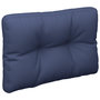 Voir la diapositive 2 : VIDAXL Coussin de palette bleu marine 50x40x12 cm tissu