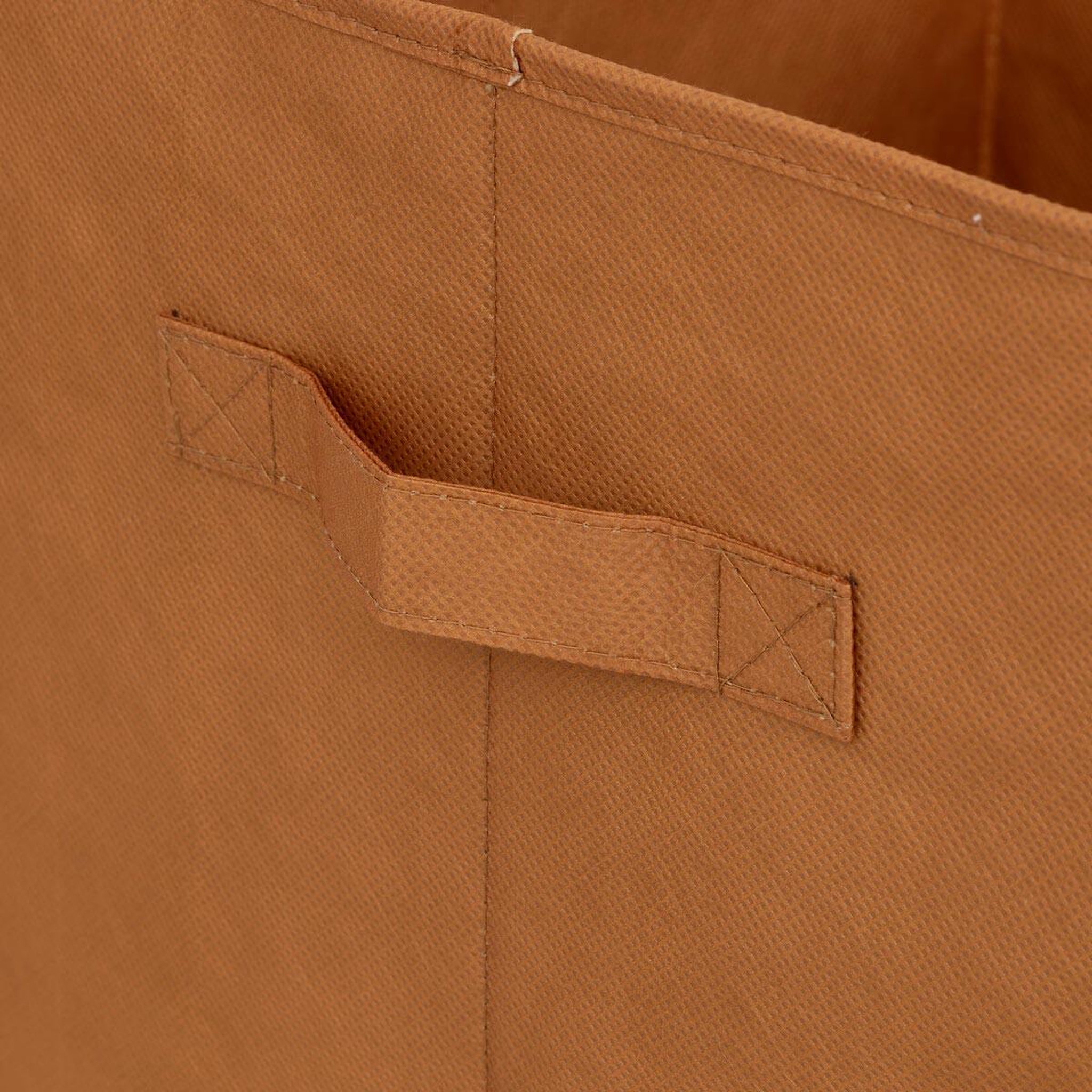 Voir la diapositive 3 : Atmosphera Kids Boîte de rangement pliable  léopard  29x29cm marron