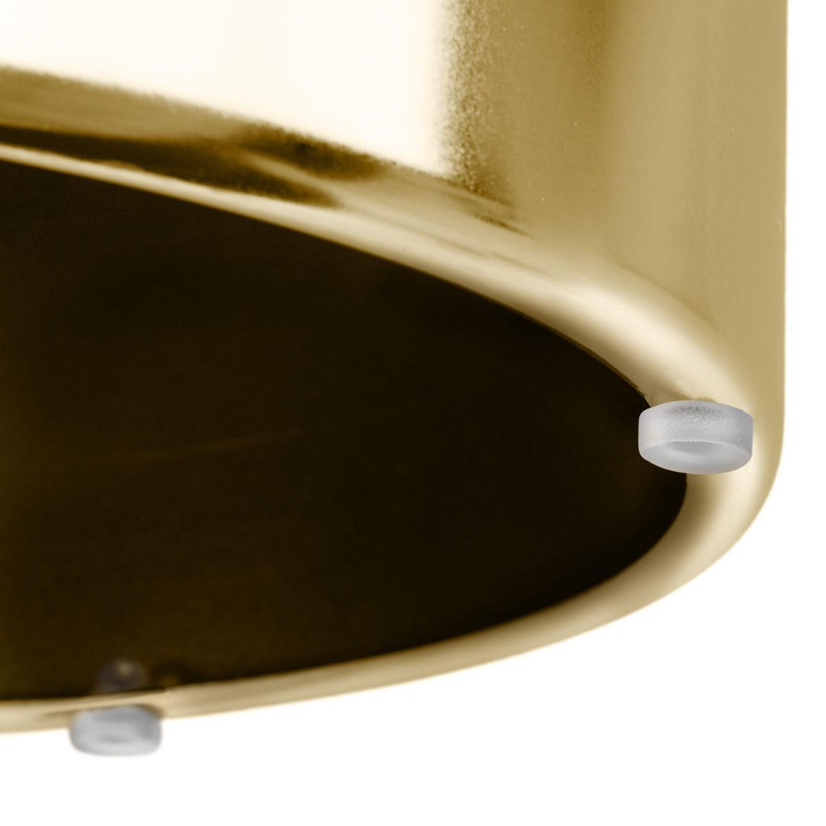 tectake Tabouret avec espace de rangement rond gris foncé