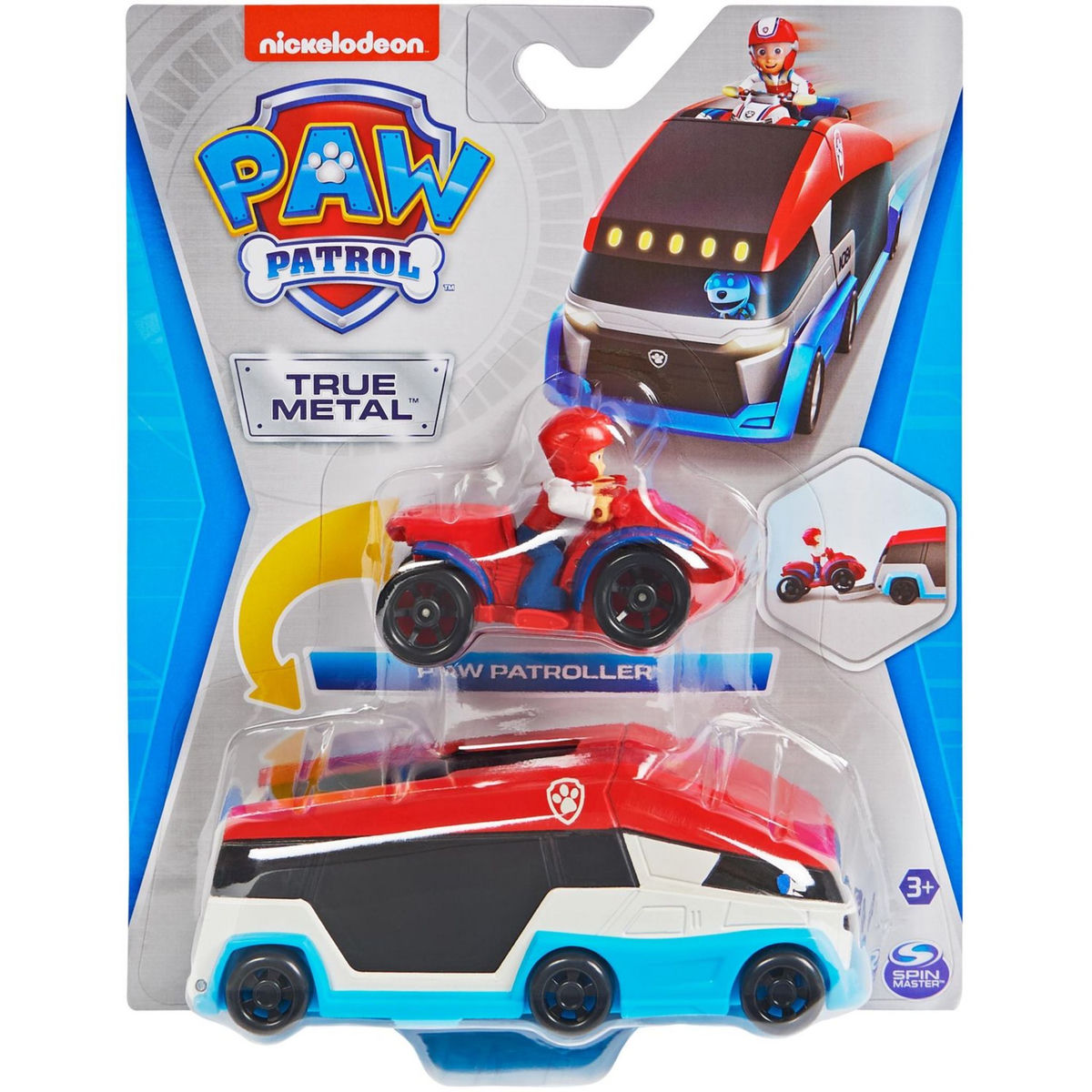 SPIN MASTER Pack Pat'Patrouilleur True Métal - La Pat'Patrouille