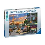 RAVENSBURGER Puzzle 2000 pièces Ravensburger Une soirée romantique à Paris
