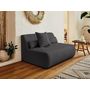 Voir la diapositive 6 : LISA DESIGN Onyx - canapé modulable d'angle réversible 4 places - en tissu