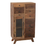 Paris Prix Buffet à Tiroirs en Bois  Vinto  110cm Naturel