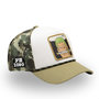 Voir la diapositive 5 : CAPSLAB Casquette trucker premium avec filet One piece Zoro Camo