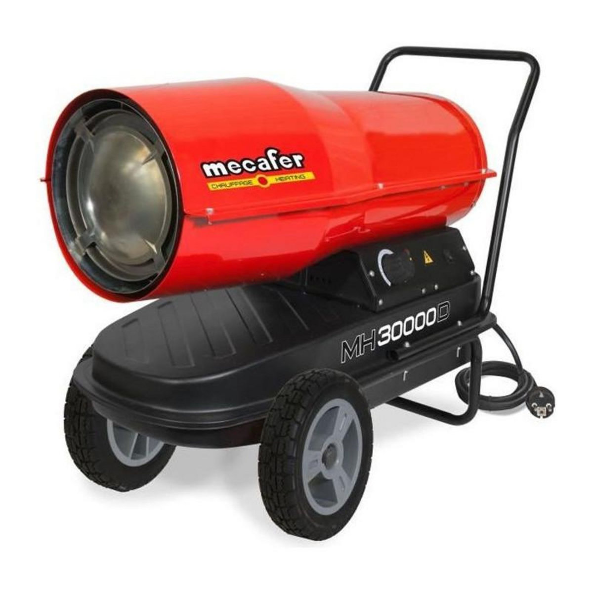 MECAFER MECAFER Chauffage de chantier / Canon a air chaud Diesel / Fioul avec turbine incorporée 30000 W MH30000D