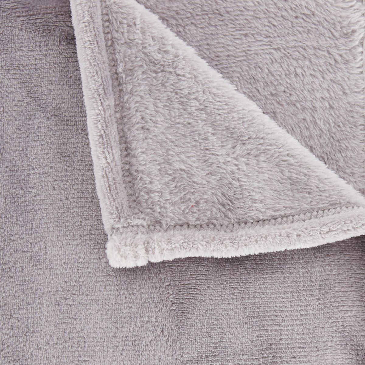 ACTUEL Couverture unie en polyester VELVET