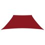 VIDAXL Voile de parasol Tissu Oxford trapeze 3/4x3 m Rouge
