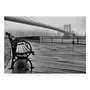 Paris Prix Papier Peint  A Foggy Day on the Brooklyn Bridge 
