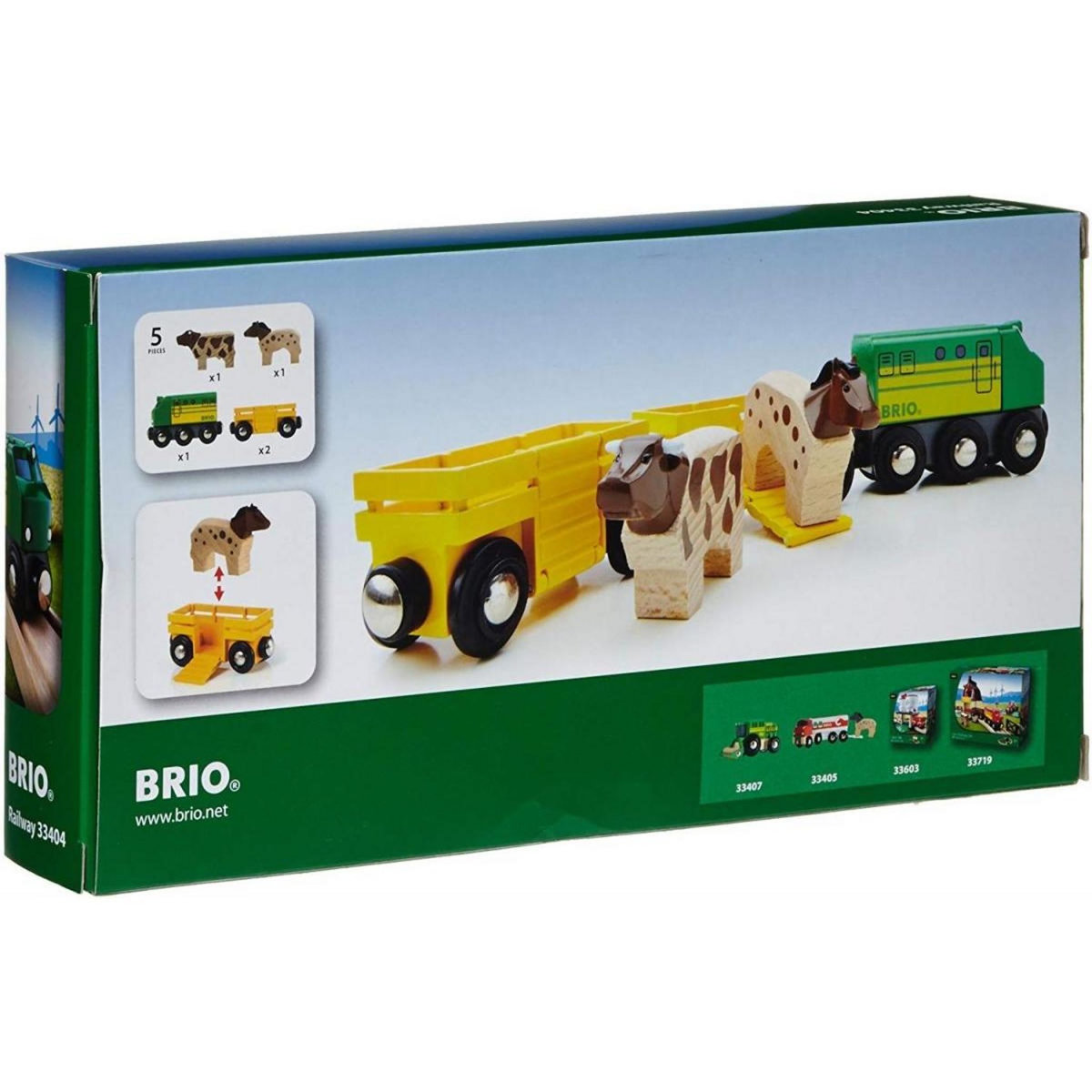 Brio 33404 Train des Animaux de la Ferme