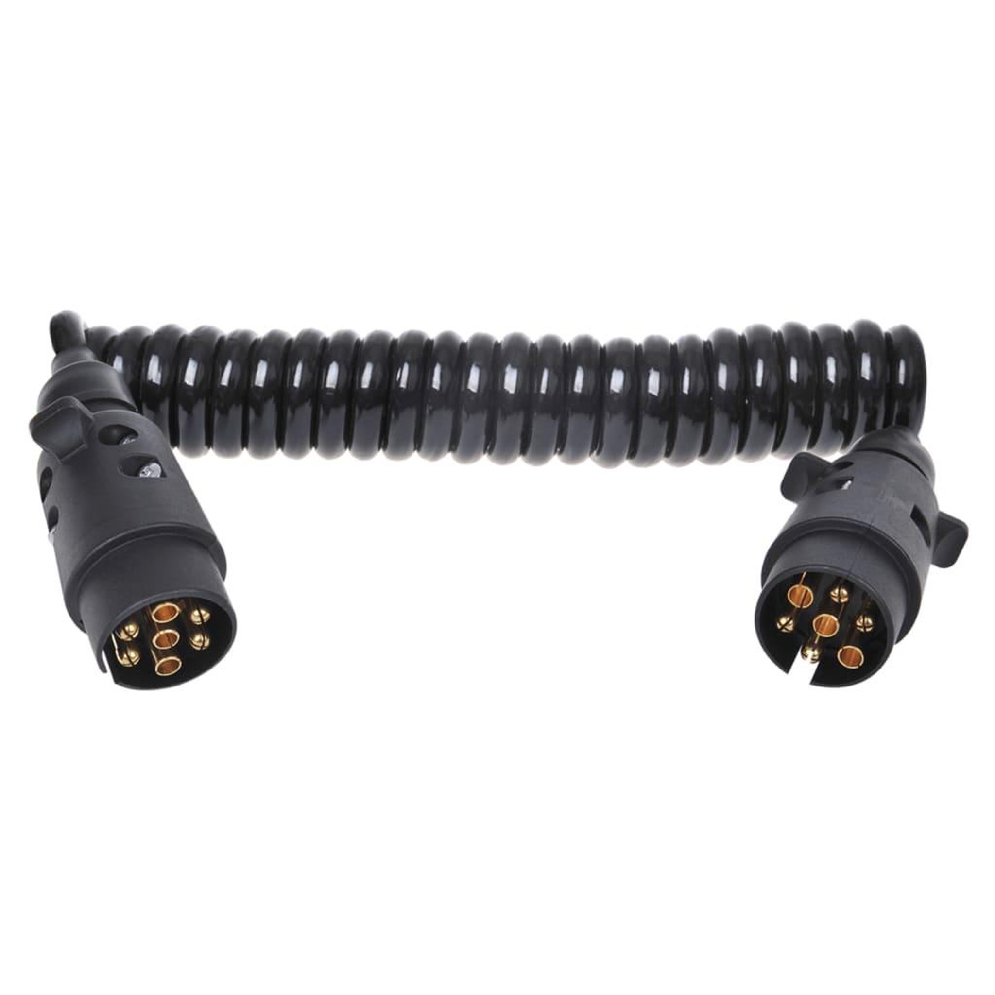 Voir la diapositive 1 : PROPLUS ProPlus Cable spirale 3 m avec 2 fiches a 7 broches