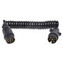 Voir la diapositive 1 : PROPLUS ProPlus Cable spirale 3 m avec 2 fiches a 7 broches