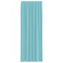 Voir la diapositive 4 : VIDAXL Rideaux en voile avec boucles 2 pcs turquoise 140x260 cm