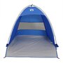 Voir la diapositive 5 : VIDAXL Tente de plage 3 personnes bleu azure impermeable