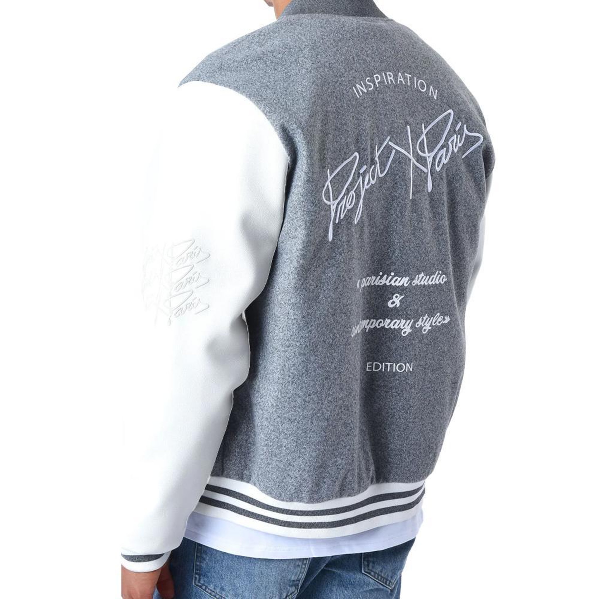 Voir la diapositive 5 : Project X Veste blanche/gris homme project x paris 2230109