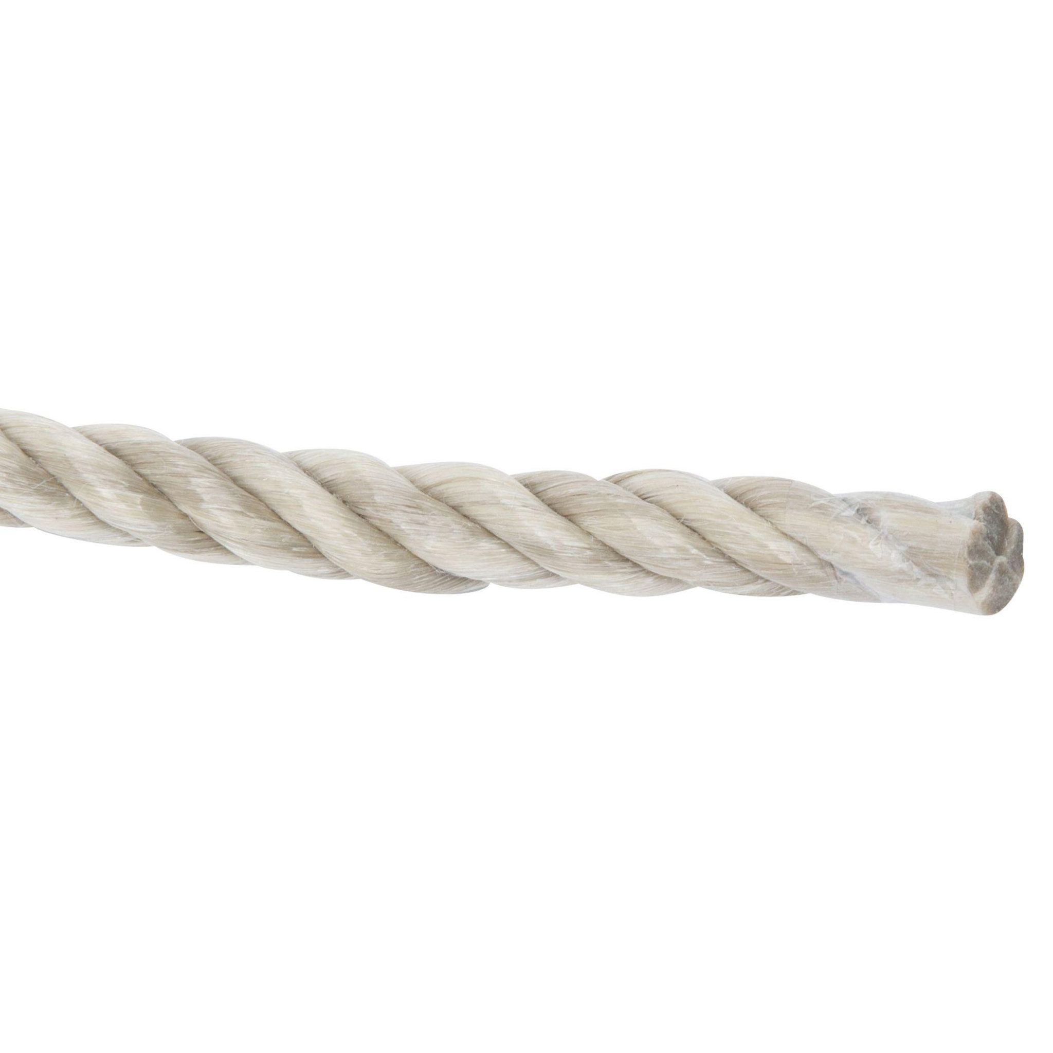 Voir la diapositive 2 : WERKAPRO Corde beige 50m WERKA PRO  Ø14mm