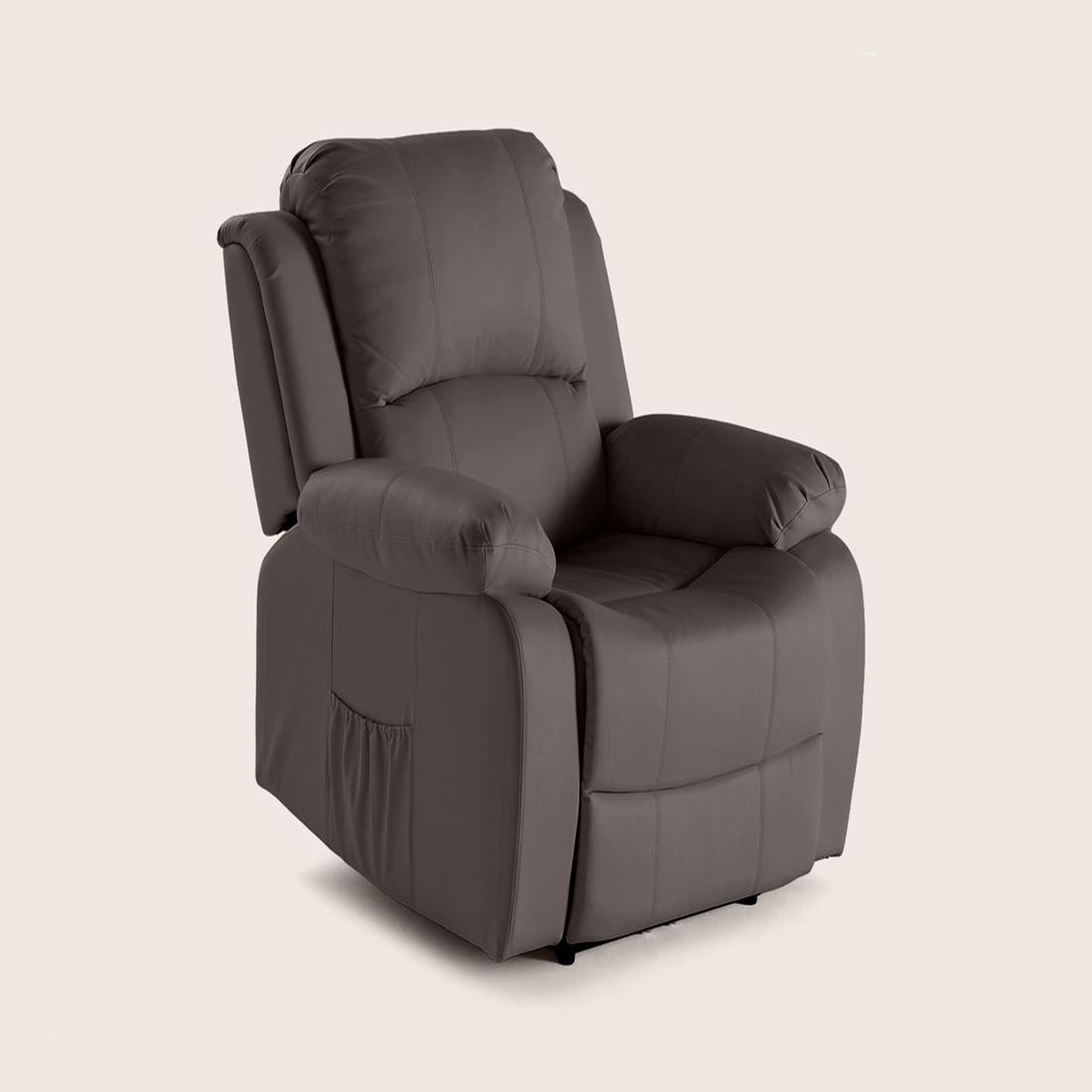 Voir la diapositive 3 : BEST MOBILIER Armand - fauteuil relax électrique en simili