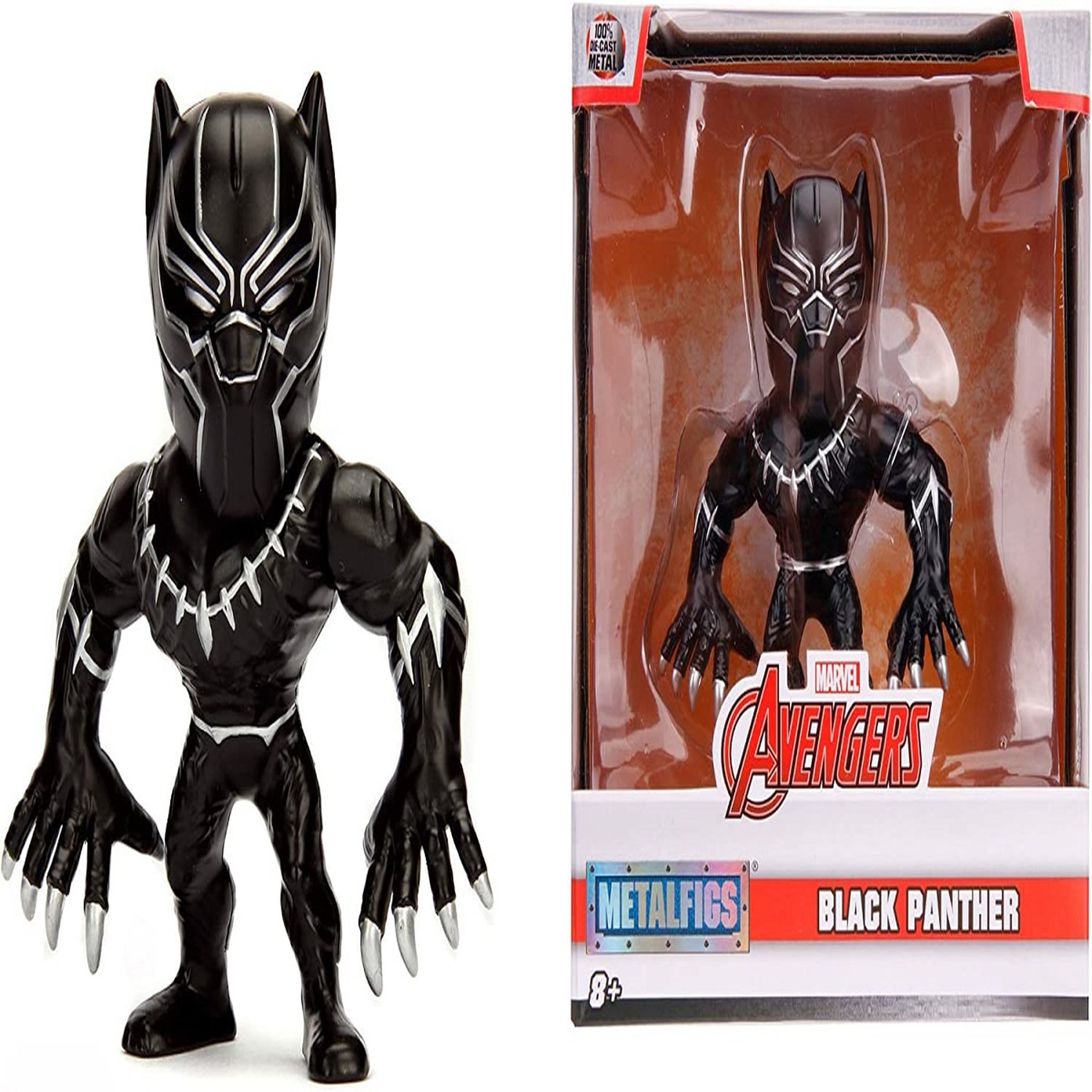 Voir la diapositive 1 : SMOBY Figurine Marvel Black Panther 10cm x1